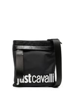 Just Cavalli sacoche à logo embossé - Noir