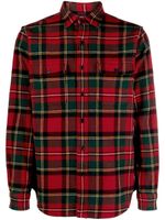 Polo Ralph Lauren chemise en laine à motif tartan - Rouge