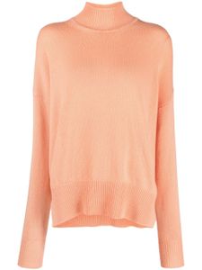 Jil Sander pull en cachemire à col roulé - Orange