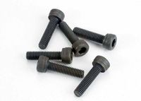 Head screws, 3x12mm cap-head machine (hex drive) (6) (trx 2.5, 2.5r, 3.3)