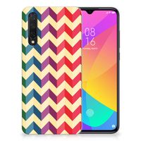 Xiaomi Mi 9 Lite TPU bumper Zigzag Multi Color - thumbnail