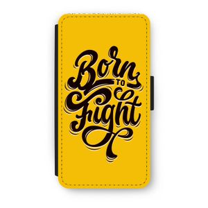 Born to Fight: iPhone X Flip Hoesje