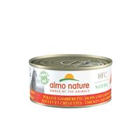 Almo Nature HFC Natural kip met garnalen natvoer kat (150 g) 12 x 150 g