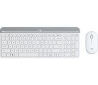 Logitech MK470 Slim Wireless Combo toetsenbord RF Draadloos AZERTY Frans Wit - thumbnail