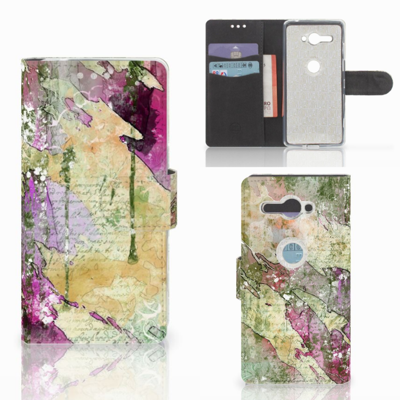 Hoesje Sony Xperia XZ2 Compact Letter Painting