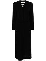 Maison Martin Margiela Pre-Owned 1990s maxi-jurk met uitgesneden details - Zwart