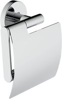 Saqu Nemo toiletrolhouder met klep 12,8x5,6x14,2cm chroom