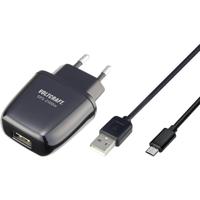 VOLTCRAFT SPS-2100m USB-oplader 10.5 W Thuis Uitgangsstroom (max.) 2100 mA Aantal uitgangen: 1 x USB, Micro-USB Geschikt voor Raspberry Pi 2 - thumbnail