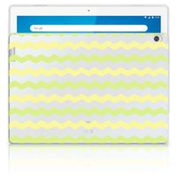 Lenovo Tab M10 Hippe Hoes Waves Yellow - thumbnail