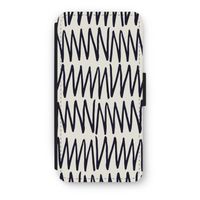 Marrakech Zigzag: iPhone 8 Flip Hoesje - thumbnail