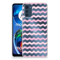 Motorola Moto E32/E32s TPU bumper Waves Roze