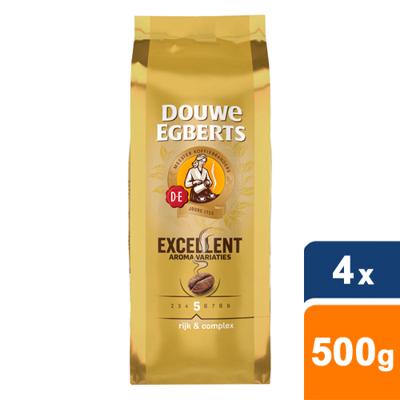 Douwe Egberts - Excellent Aroma Variaties Bonen - 4x 500g Douwe Egberts - Excellent Aroma Variaties Bonen - 4x 500g