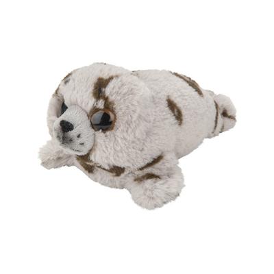 Pluche grijze Zeehond knuffeldier van 18 cm   -