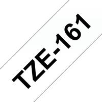 Brother TZe-161 Labeltape Tapekleur: Transparant Tekstkleur: Zwart 36 mm 8 m - thumbnail