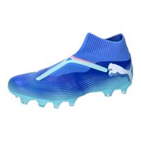 PUMA Unisex's Future 7 Match+Ll Fg/Ag voetbalschoen, Bluemazing PUMA Witte Elektrische Pepermunt, 43 EU