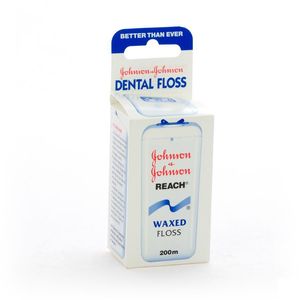 Johnson Reach Dental Floss Waxed 200m