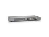 LevelOne GEP-1621 netwerk-switch Unmanaged Gigabit Ethernet (10/100/1000) Power over Ethernet (PoE) Grijs