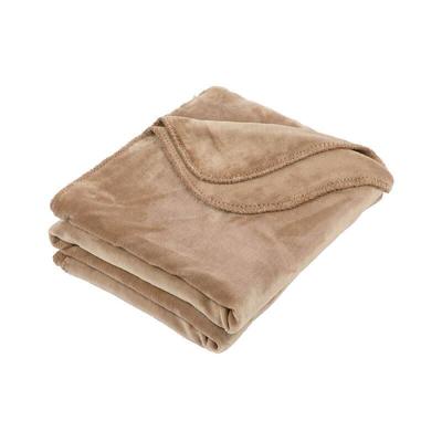 Plaid - Fluweel - Zand Plaid - Fluweel - Zand