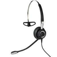 Jabra Biz 2400 II QD Mono NC 3-in-1 Wideband Headset Bedraad Neckband, oorhaak, Hoofdband Kantoor/callcenter Zwart, Zilver - thumbnail