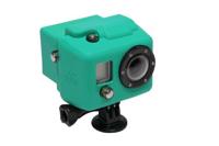 Xsories Hoed Siliconen Cover voor GoPro HD HERO, Groen, Eén maat