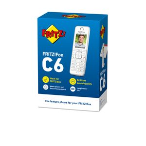 FRITZ!Fon C6 International DECT-telefoon Nummerherkenning Wit