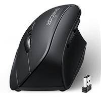 Perixx PERIMICE-715 II Ergonomische verticale muis draadloos 2,4 GHz