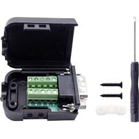 TRU COMPONENTS T190C4090 D-SUB inbouwstekker Aantal polen (nummer): 9 schroefverbinding 1 stuk(s)