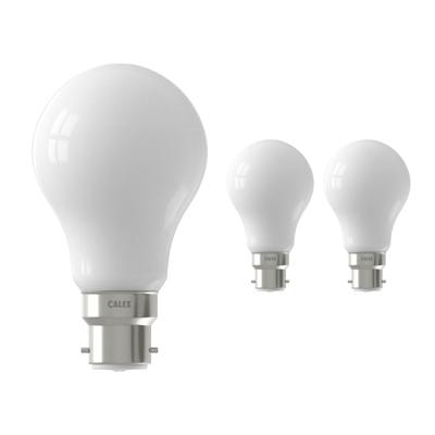 Voordeelpak 3x Calex Smart Tuya Wifi B22 Peer 7W 806lm - 822-840 Afstembaar Wit | Dimbaar - Vervangt 60W Voordeelpak 3x Calex Smart Tuya Wifi B22 Peer 7W 806lm - 822-840 Afstembaar Wit | Dimbaar - Vervangt 60W