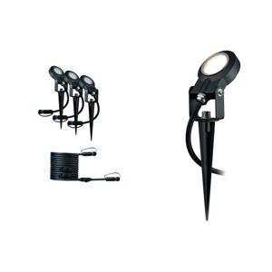 Paulmann Spot Sting Ergänzungsset IP67 93689 Verlichtingssysteem Plug&Shine LED 18 W Warmwit Antraciet