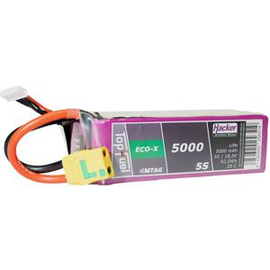 Hacker LiPo accupack 18.5 V 5000 mAh Aantal cellen: 5 20 C Softcase XT90