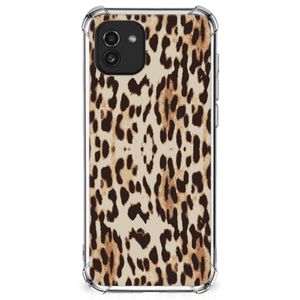 Samsung Galaxy A03 Case Anti-shock Leopard