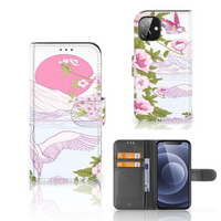 Apple iPhone 12 Mini Telefoonhoesje met Pasjes Bird Standing