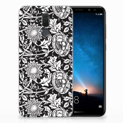Huawei Mate 10 Lite TPU Case Black Flowers