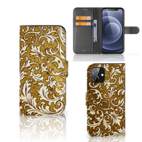 Wallet Case iPhone 12 | 12 Pro (6.1") Barok Goud - thumbnail