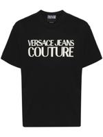 Versace Jeans Couture T-shirt met logoprint - Zwart