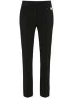 JW Anderson pantalon slim à détail de cadenas - Noir