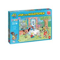 Jumbo Jan Van Haasteren Junior Puzzel Goochelaar 240 Stukjes - thumbnail