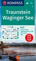 Wandelkaart 16 Traunstein - Waginger See | Kompass - thumbnail