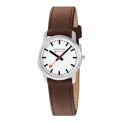 Mondaine Simply Elegant 36mm Bruin