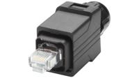 Siemens 6GK1901-1BB10-6AA0 IE RJ45 Plug Pro, Push-Pull IP65-stekker voor montage op locatie 6GK19011BB106AA0 1 stuk(s) - thumbnail