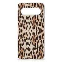 Google Pixel 8 TPU Hoesje Leopard - thumbnail