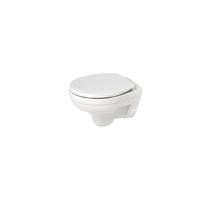 Plieger Wandcloset Basic Rimfree Diepspoel Met Toiletzitting Softclose Wit - thumbnail