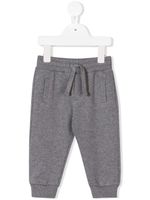 Dolce & Gabbana Kids logo plaque track pants - Gris