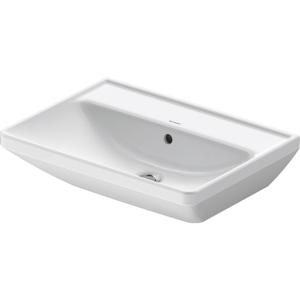 Duravit D-Neo wastafel 60x44x16.5cm zonder kraangat rechthoek Keramiek Wit 2366600060