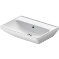 Duravit D-Neo wastafel 60x44x16.5cm zonder kraangat rechthoek Keramiek Wit 2366600060 - thumbnail