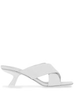 Ferragamo mules à brides croisées 55 mm - Blanc