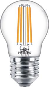 Philips Lighting 76231500 LED-lamp Energielabel E (A - G) E27 Kogel 6.5 W = 60 W Warmwit (Ø x l) 4.5 cm x 7.8 cm 1 stuk(s)