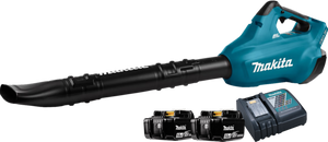 Makita DUB362Z + Startset 2x 18V accu (5,0 Ah)