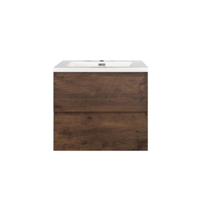 Badkamermeubel Callisto Diamond Hangend 60x50x48cm Walnoot 2 Lades Softclose Greeploos Mineraalmarmer Wastafel 1 Kraangat Overloop Badkamermeubel Callisto Diamond Hangend 60x50x48cm Walnoot 2 Lades Softclose Greeploos Mineraalmarmer Wastafel 1 Kraangat Overloop