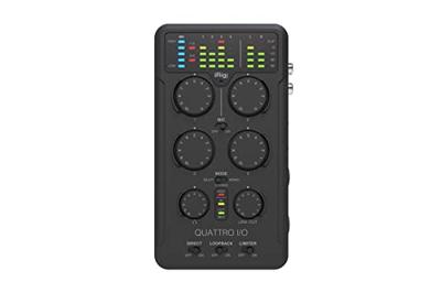 IK Multimedia IP-IRIG-QUATTRO-IN iRig Pro Quattro I/O,zwart